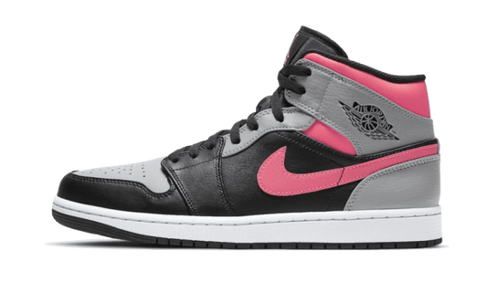 Overkicks - Air Jordan 1 Mid Pink Shadow (554724-059) - vista lateral