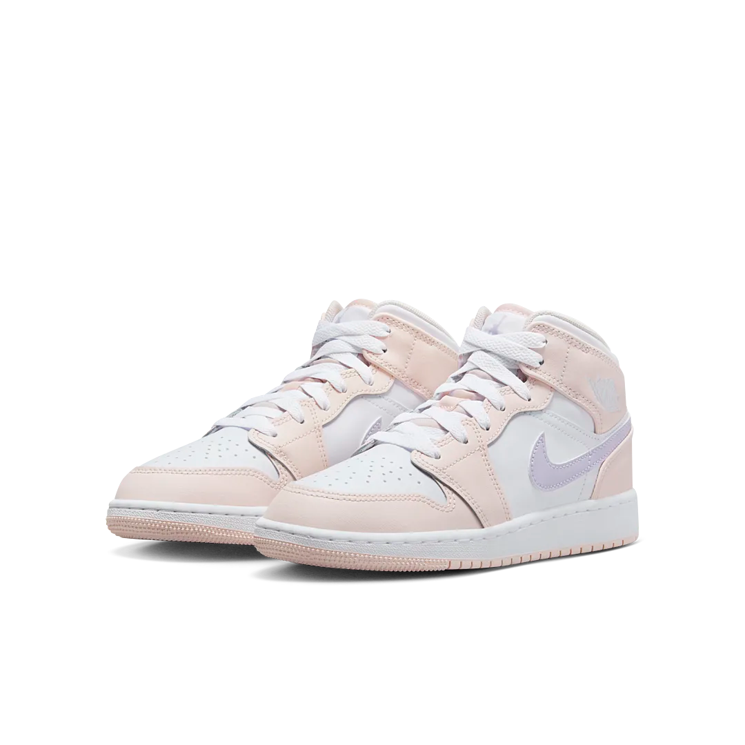 Overkicks - Air Jordan 1 Mid Pink Wash (GS) (FD8780-601) - imagen 2