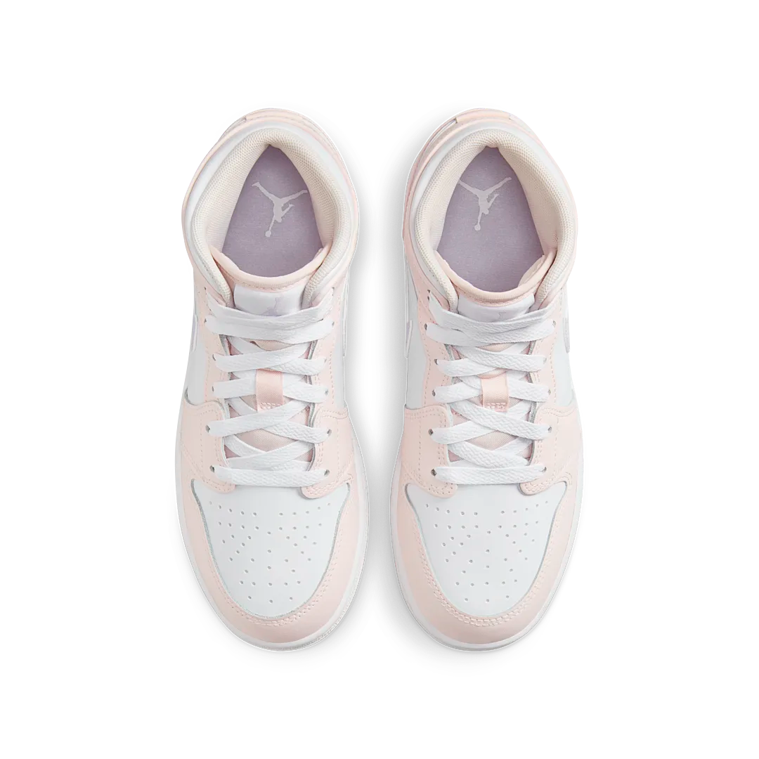 Overkicks - Air Jordan 1 Mid Pink Wash (GS) (FD8780-601) - imagen 3
