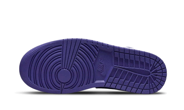 Overkicks - Air Jordan 1 Mid Purple Black (BQ6472-051) - par completo
