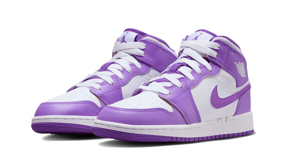 Overkicks - Air Jordan 1 Mid Purple Venom (GS) (DQ8423-511) - imagen 2