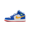 Air Jordan 1 Mid Racer Blue Red Gold (GS)