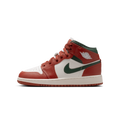 Air Jordan 1 Mid Redstone Midnight Green (GS)