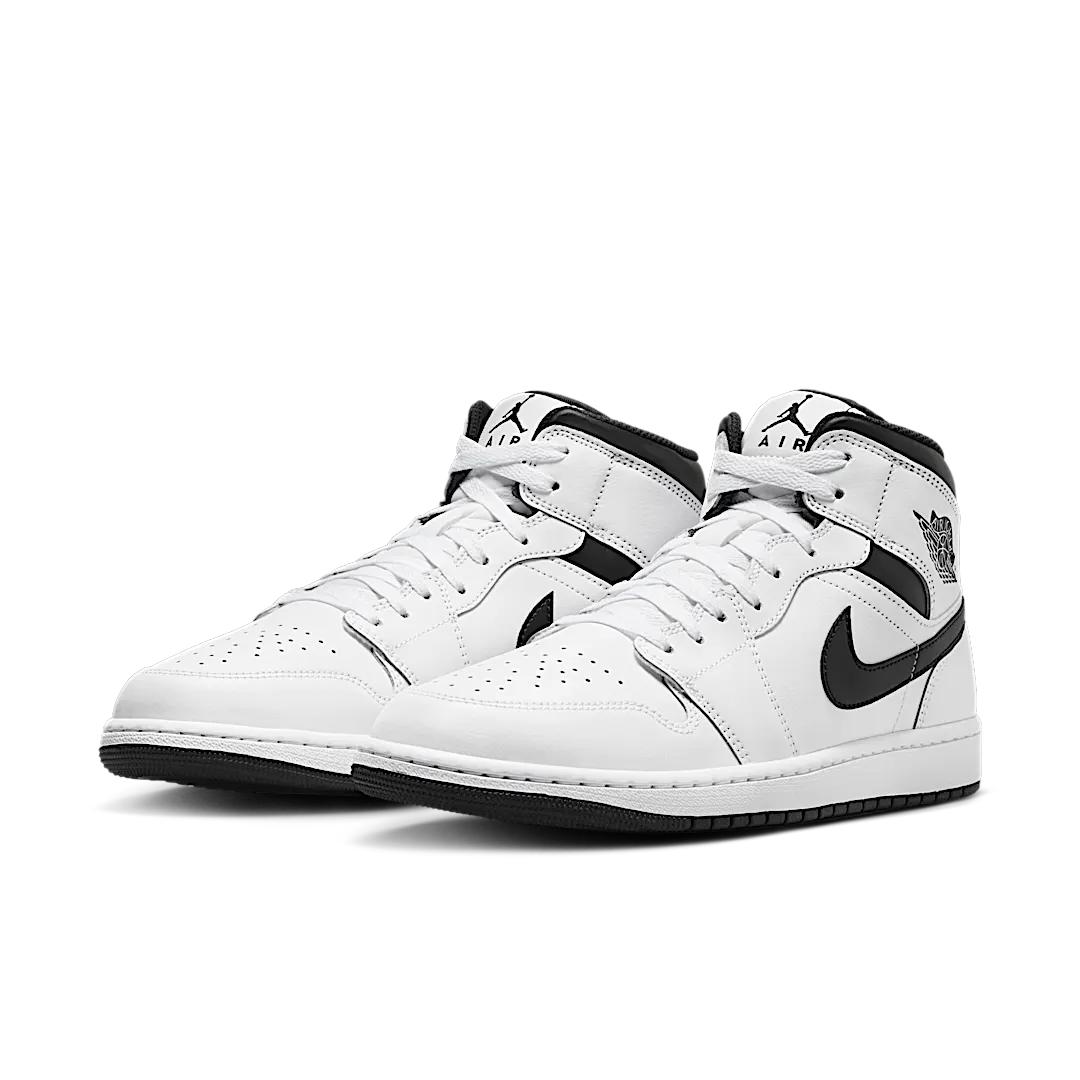 Overkicks - Air Jordan 1 Mid Reverse Panda (GS) (DQ8423-132) - imagen 2