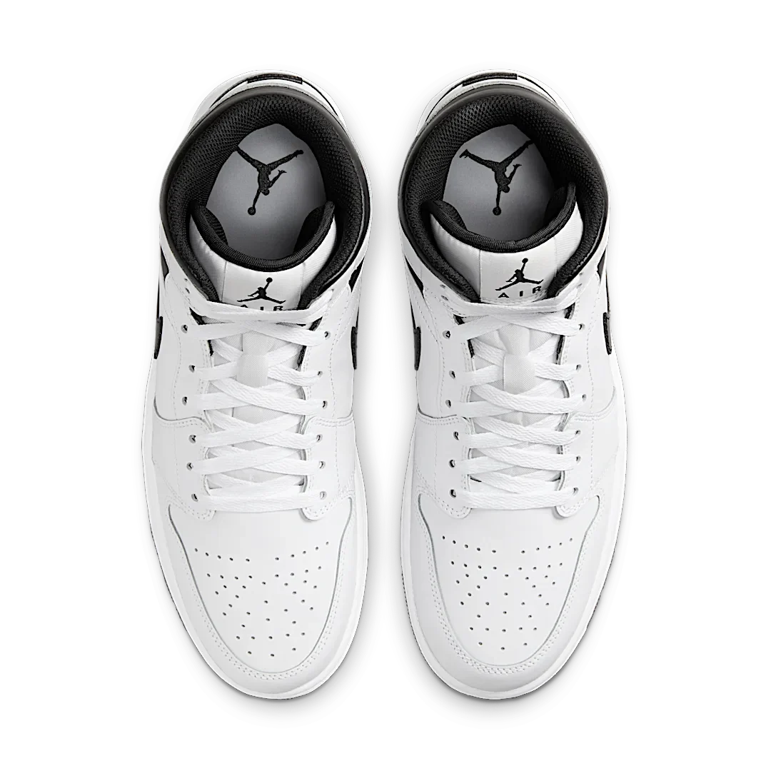 Overkicks - Air Jordan 1 Mid Reverse Panda (GS) (DQ8423-132) - imagen 3