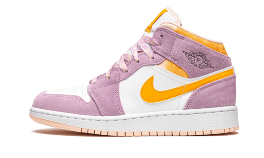 Overkicks - Air Jordan 1 Mid SE Arctic Pink (GS) (DC9517-600) - vista lateral