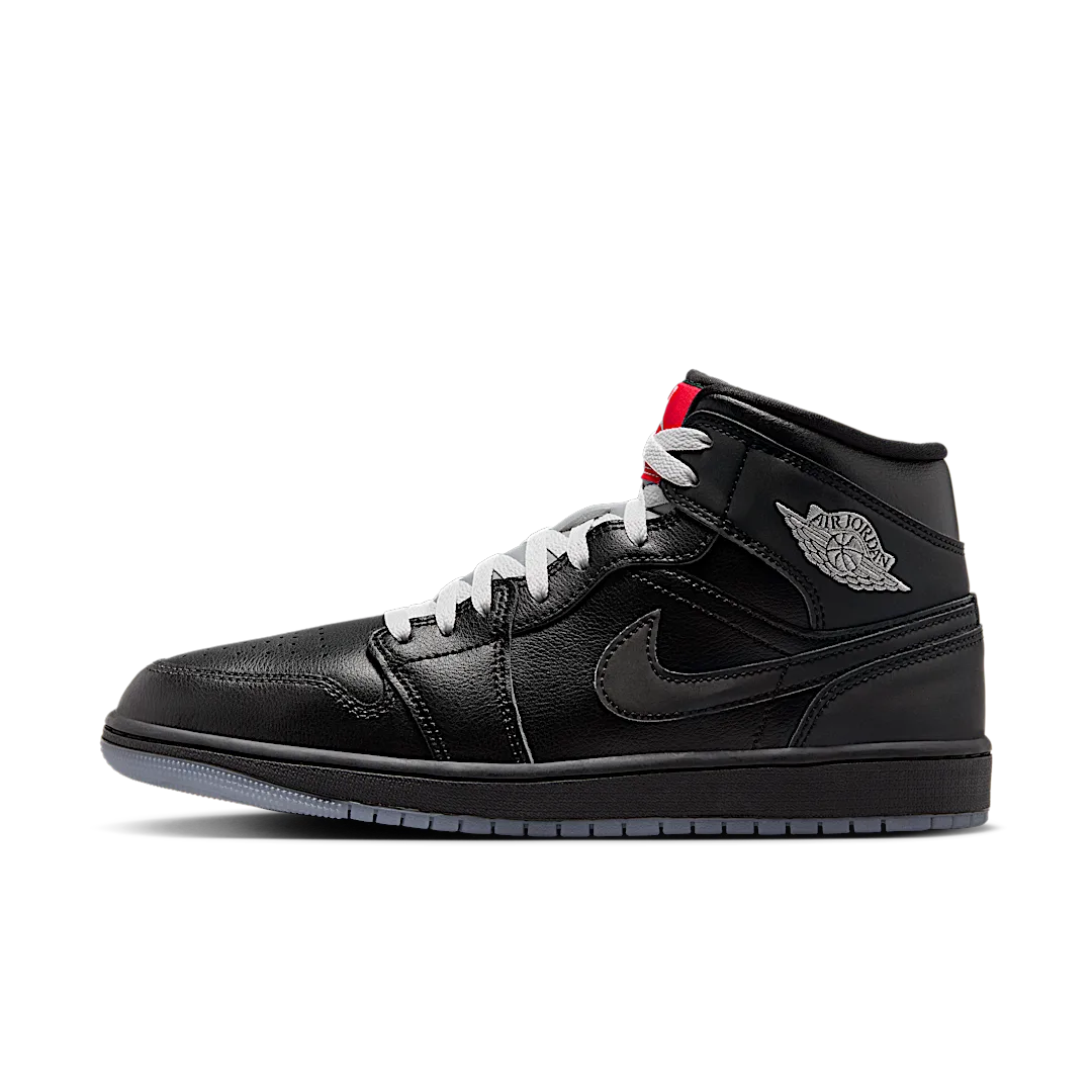 Overkicks - Air Jordan 1 Mid SE Black Metallic Reimagined (HV5177-010) - vista lateral