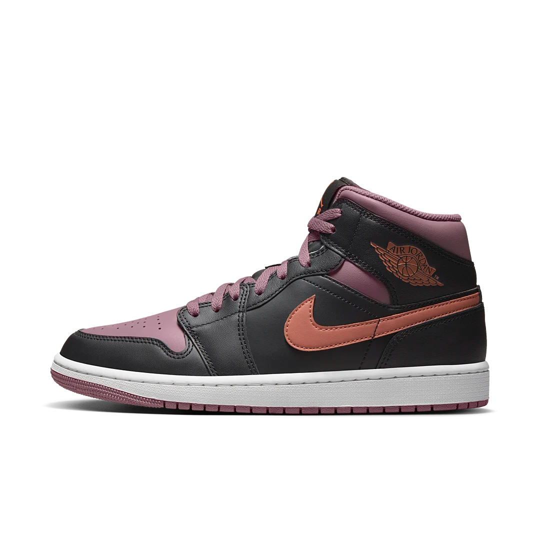 Overkicks - Air Jordan 1 Mid SE Black Sky J Mauve (FB9911-008) - vista lateral