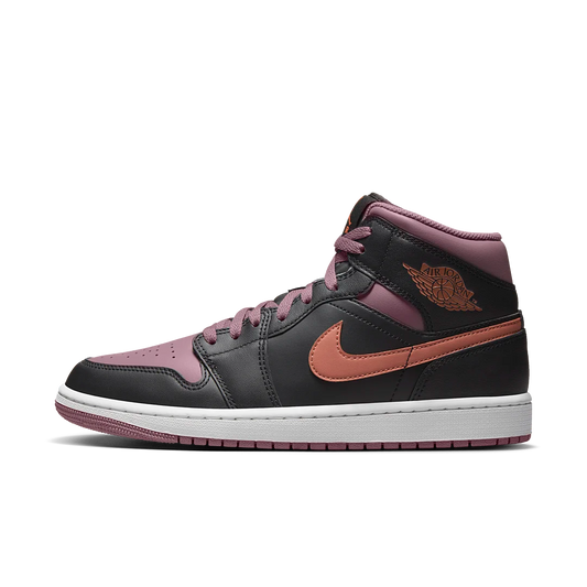 Overkicks - Air Jordan 1 Mid SE Black Sky J Mauve (FB9911-008) - vista lateral