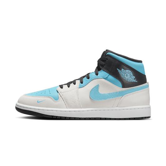 Overkicks - Air Jordan 1 Mid SE Blue Chill (IM6567-121) - vista lateral