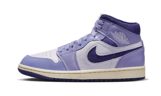 Overkicks - Air Jordan 1 Mid SE Chenille Sky J Light Purple (DZ3745-500) - vista lateral