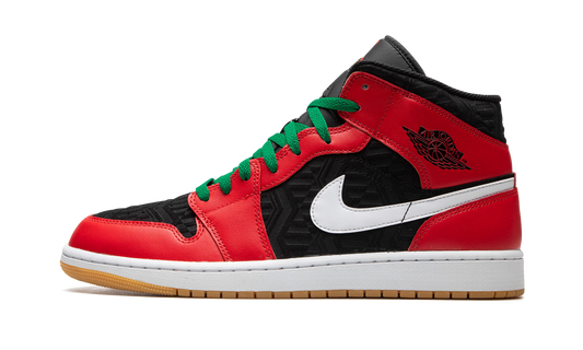 Overkicks - Air Jordan 1 Mid SE Christmas (DQ8417-006) - vista lateral