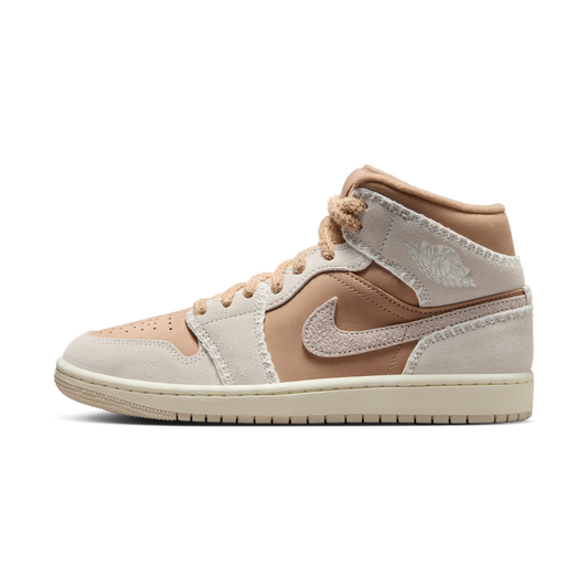 Overkicks - Air Jordan 1 Mid SE Cozy Girl (HV4269-200) - vista lateral