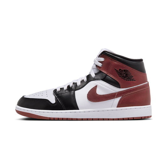 Overkicks - Air Jordan 1 Mid SE Dark Pony (HF3216-102) - vista lateral