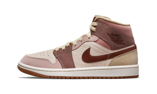 Overkicks - Air Jordan 1 Mid SE Dark Pony Smoky Mauve (DO7440-821) - vista lateral