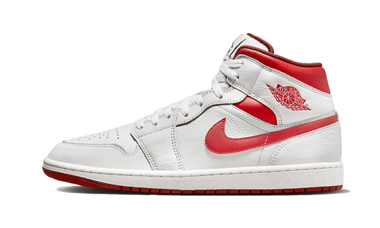 Overkicks - Air Jordan 1 Mid SE Dune Red (FJ3458-160) - vista lateral
