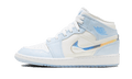 Air Jordan 1 Mid SE Glitter Swoosh (GS)
