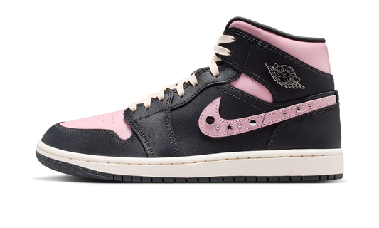 Overkicks - Air Jordan 1 Mid SE Iced Carmine (II0571-001) - vista lateral