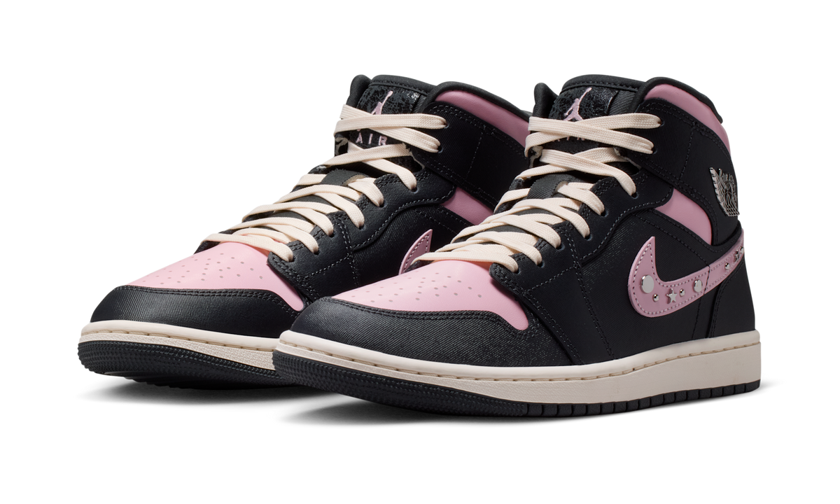 Overkicks - Air Jordan 1 Mid SE Iced Carmine (II0571-001) - vista trasera