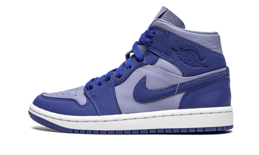 Overkicks - Air Jordan 1 Mid SE Iron Purple Deep Royal (DH7821-500) - vista lateral