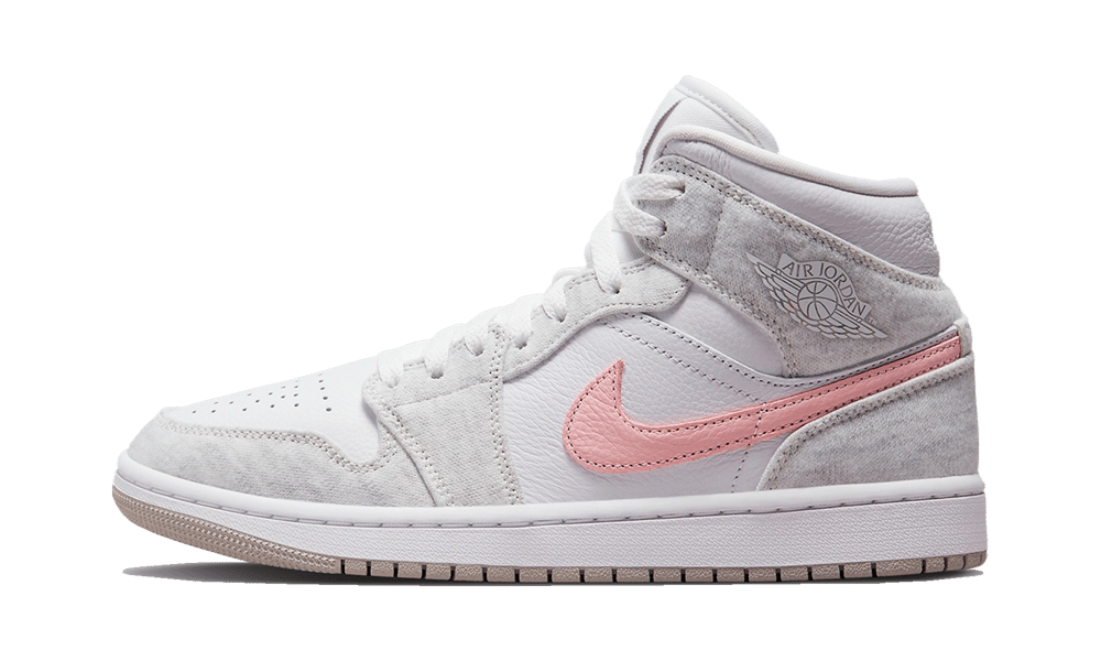 Overkicks - Air Jordan 1 Mid SE Light Iron Ore (DN4045-001) - vista lateral