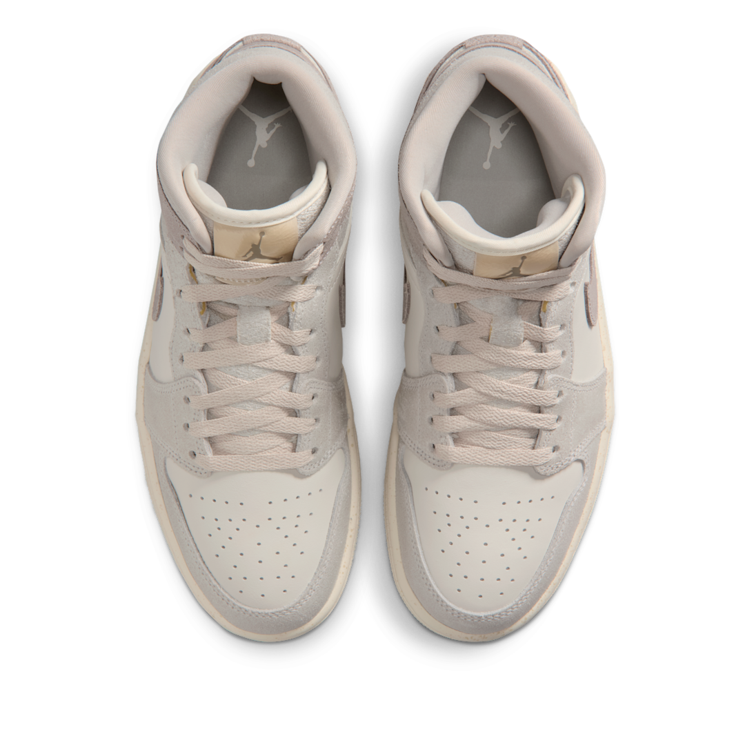 Overkicks - Air Jordan 1 Mid SE Light Iron Ore Enigma Stone (IB7010-001) - par completo
