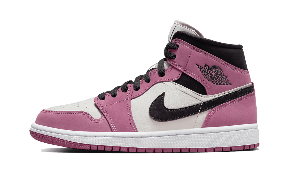 Overkicks - Air Jordan 1 Mid SE Light Mulberry (DC7267-500) - vista lateral