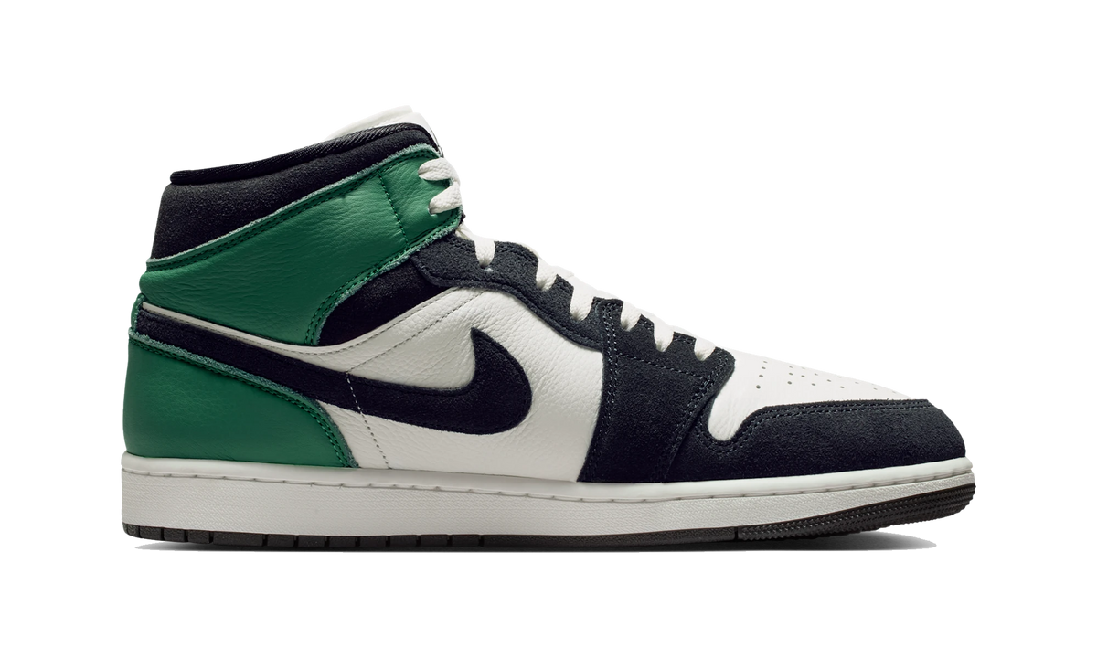 Overkicks - Air Jordan 1 Mid SE Lucky Green (II9812-100) - detalle suela