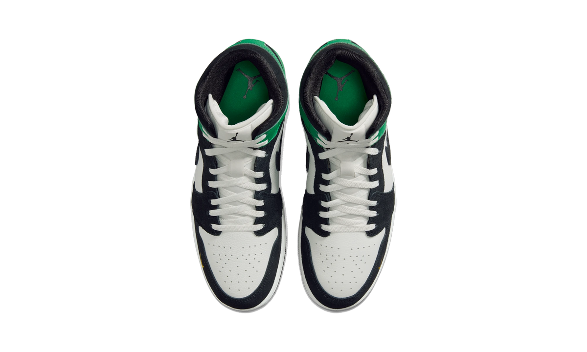 Overkicks - Air Jordan 1 Mid SE Lucky Green (II9812-100) - vista superior