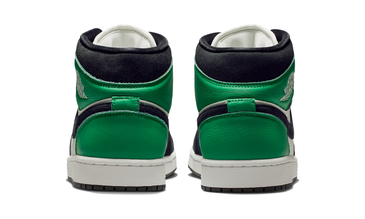 Overkicks - Air Jordan 1 Mid SE Lucky Green (II9812-100) - detalle talón