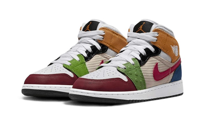 Overkicks - Air Jordan 1 Mid SE Messy Room (GS) (DR6957-100) - imagen 2
