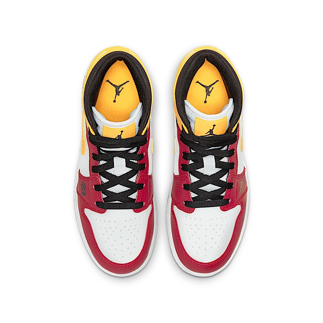Overkicks - Air Jordan 1 Mid SE Motorsports (GS) (DJ0336-067) - imagen 3