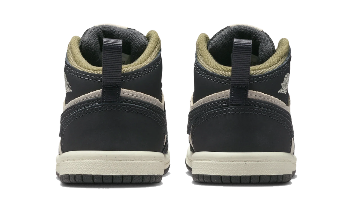 Overkicks - Air Jordan 1 Mid SE Off Noir Medium Olive (TD) (HV4729-102) - imagen 6
