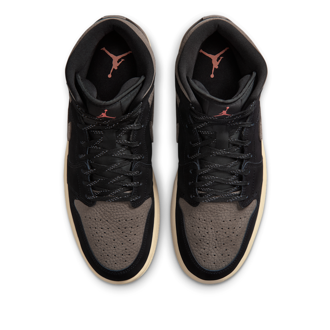 Overkicks - Air Jordan 1 Mid SE Olive Grey (IB7110-002) - par completo