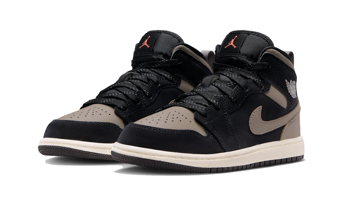 Overkicks - Air Jordan 1 Mid SE Olive Grey (PS) (IB7052-002) - imagen 2