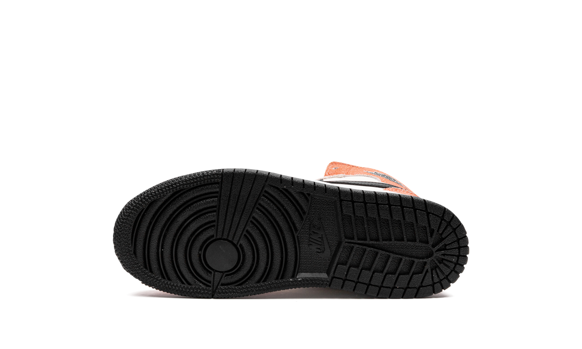 Overkicks - Air Jordan 1 Mid SE Orange Suede (PS) (DV1341-800) - imagen 5