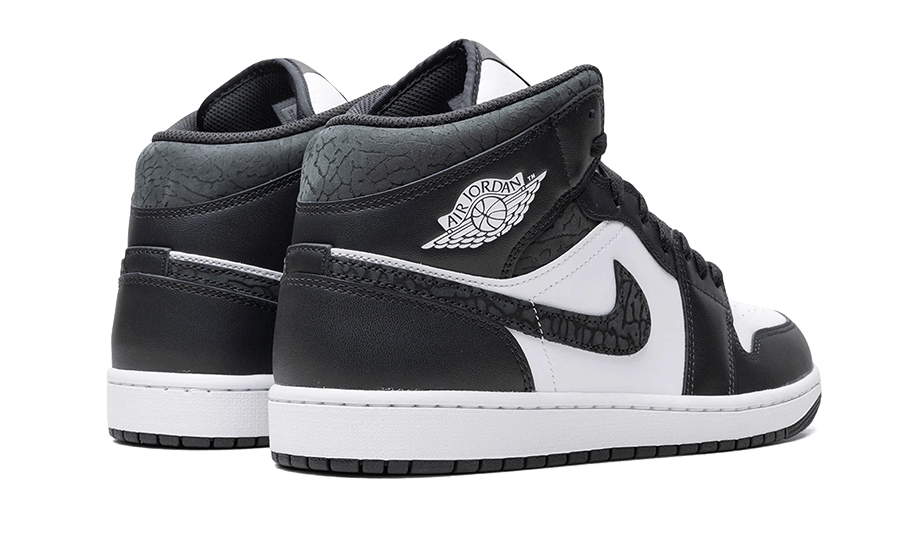 Overkicks - Air Jordan 1 Mid SE Panda Elephant (FB9911-001 / FB9909-001) - par completo