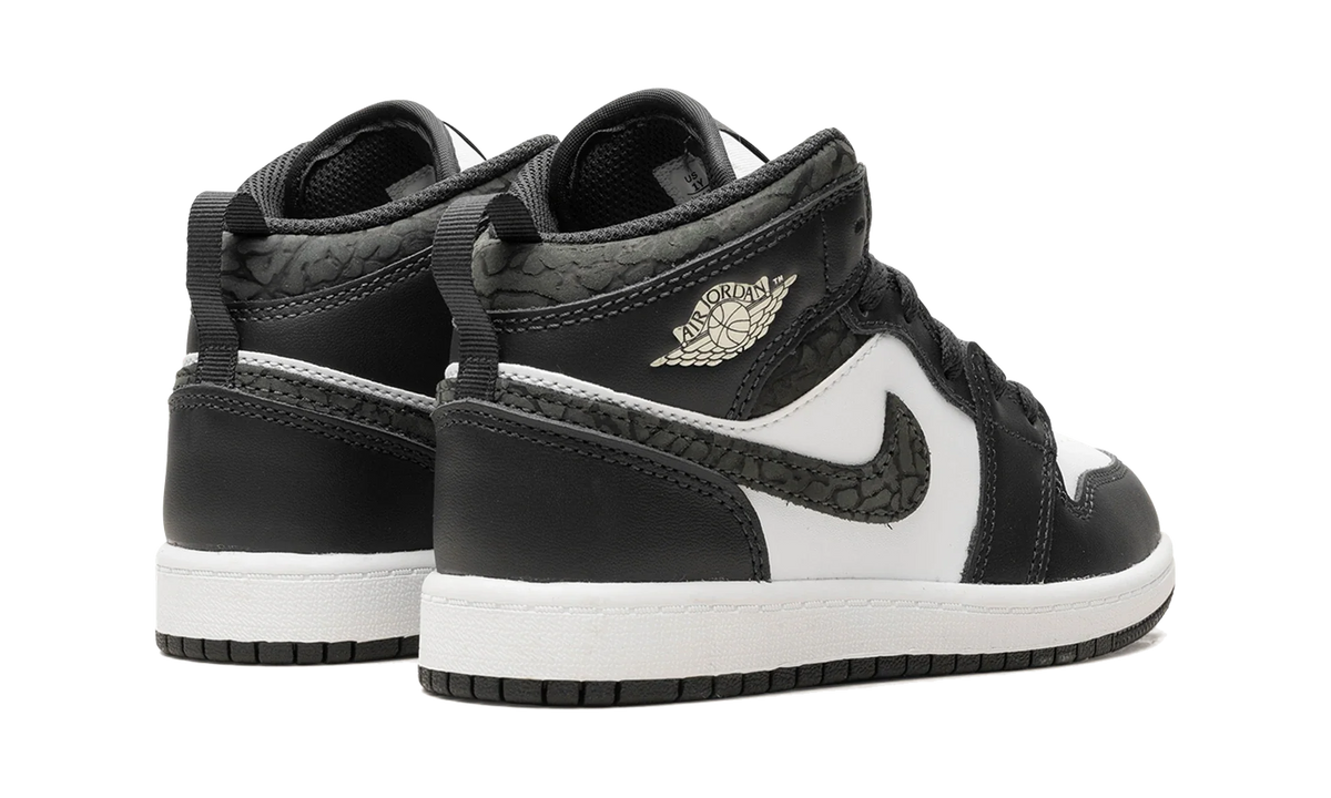 Overkicks - Air Jordan 1 Mid SE Panda Elephant (PS) (FB9910-001) - imagen 3