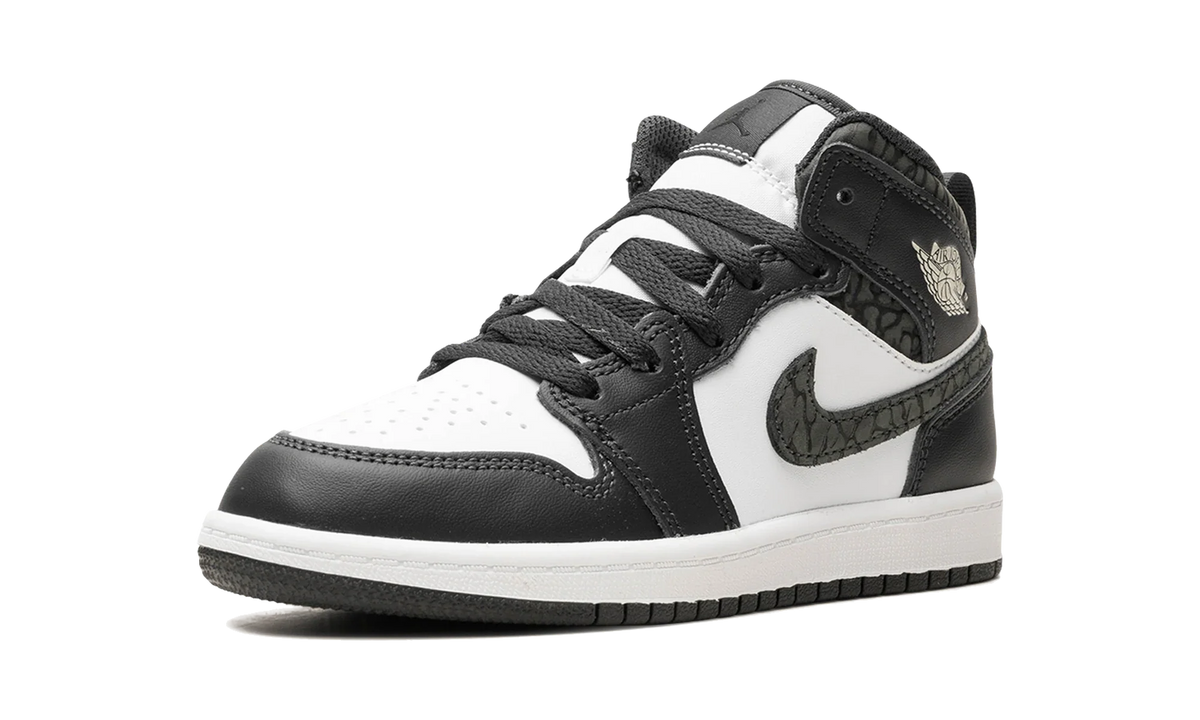 Overkicks - Air Jordan 1 Mid SE Panda Elephant (PS) (FB9910-001) - imagen 4