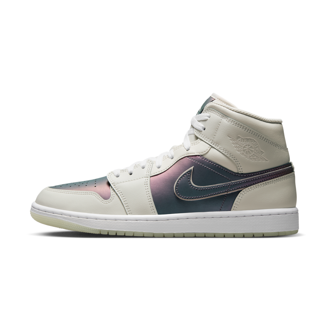 Overkicks - Air Jordan 1 Mid SE Phantom Iridescent (IH4107-030) - vista lateral