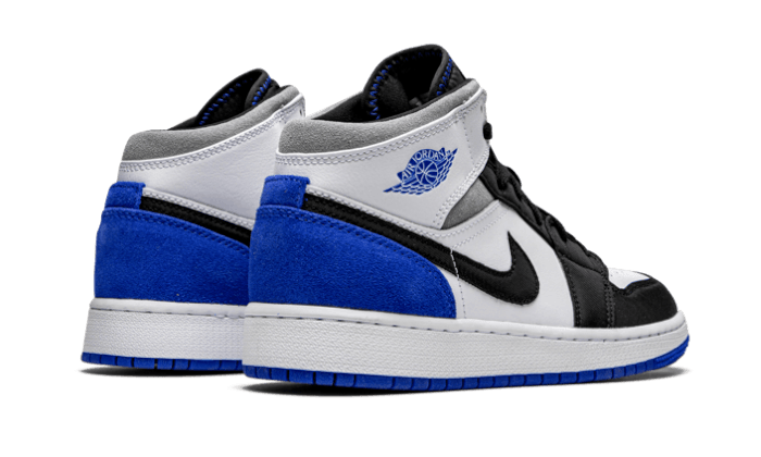 Overkicks - Air Jordan 1 Mid SE Royal Black Toe (852542-102) - par completo