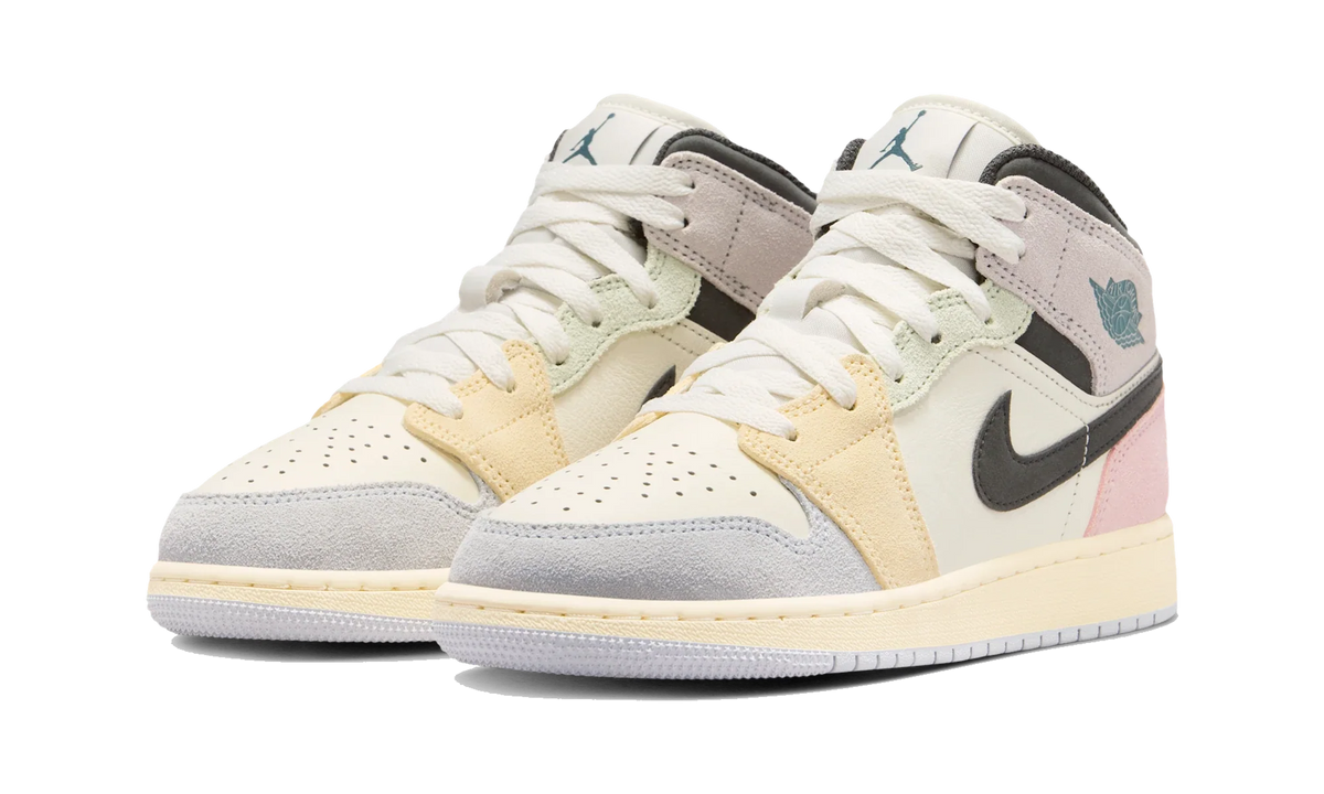 Overkicks - Air Jordan 1 Mid SE Sail Pastels (GS) (IB7053-100) - imagen 2