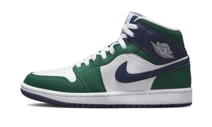 Overkicks - Air Jordan 1 Mid SE Seahawks (DZ5326-300) - vista lateral