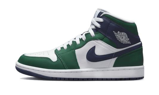 Overkicks - Air Jordan 1 Mid SE Seahawks (DZ5326-300) - vista lateral
