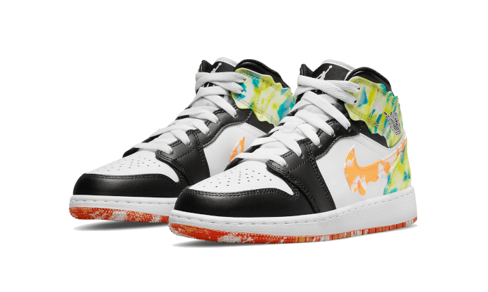 Overkicks - Air Jordan 1 Mid SE Slim Vortex (GS) (DJ6563-038) - imagen 2