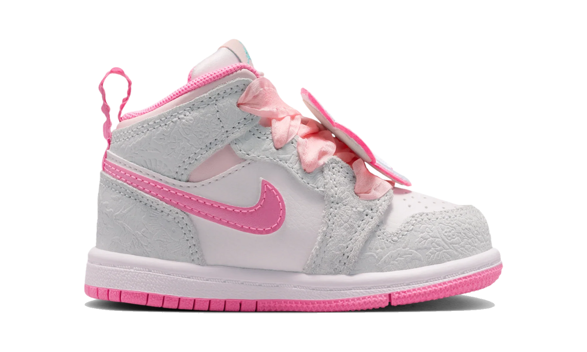 Overkicks - Air Jordan 1 Mid SE Spring Flowers (TD) (II0590-001) - imagen 4