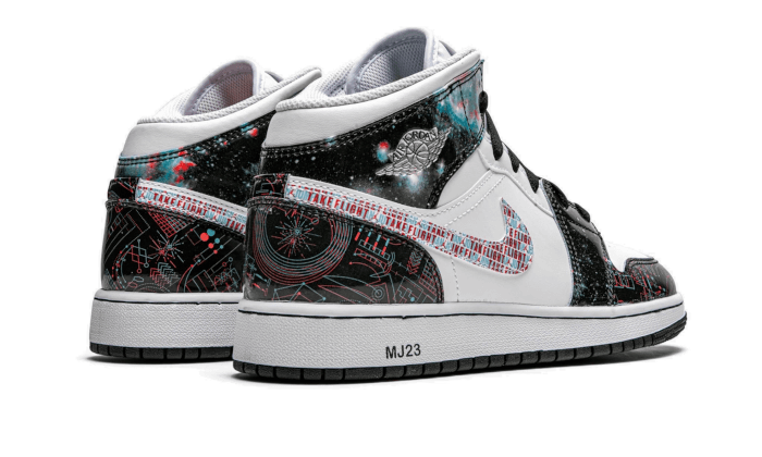 Overkicks - Air Jordan 1 Mid SE Take Flight (GS) (BQ6931-114) - imagen 3