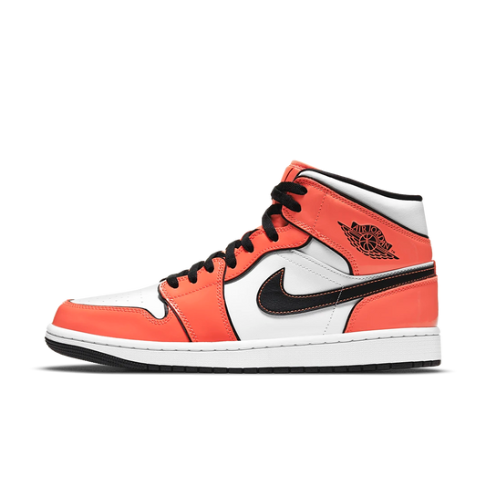 Overkicks - Air Jordan 1 Mid SE Turf Orange (DD6834-802) - vista lateral
