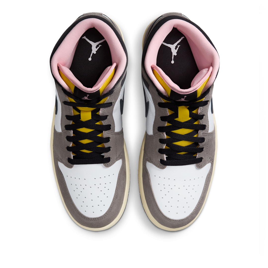 Overkicks - Air Jordan 1 Mid SE White Cave Stone (HQ2011-100) - par completo