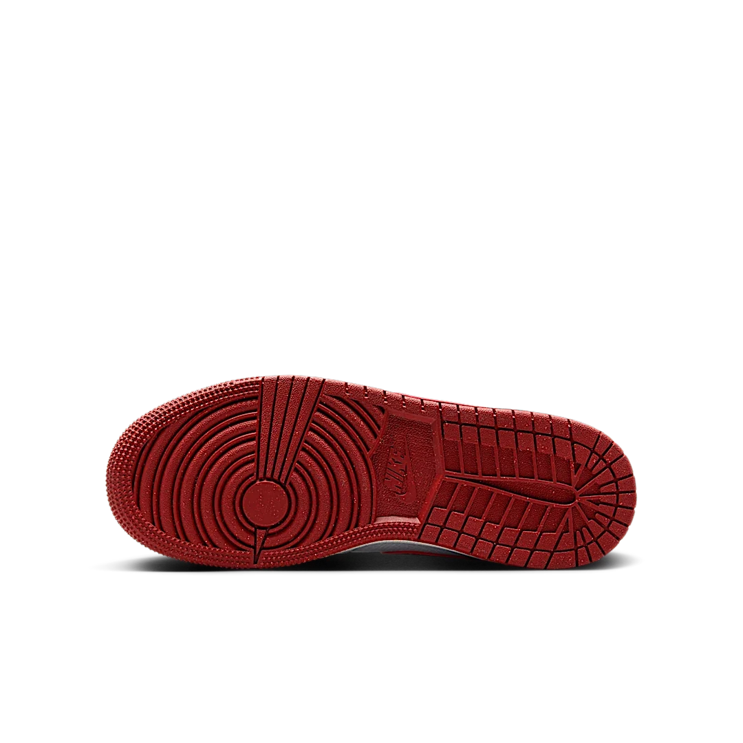 Overkicks - Air Jordan 1 Mid SE White Dune Red (GS) (FJ3464-160) - imagen 4